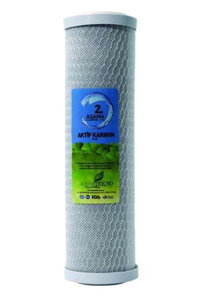 Water Sound Aktif Karbon Su Filtresi 10" ürün görseli 1