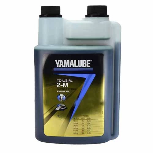 Yamaha Yamalube TCW-3 2 Zamanlı Marin Motor Yağı  1lt ürün görseli 1