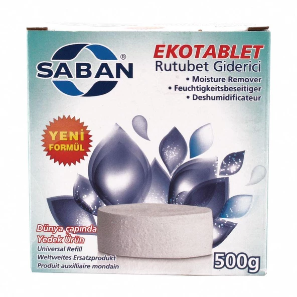 Saban 500gr Nem Alıcı Yedek Tablet  Naturel ürün görseli 1