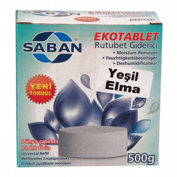 Saban 500gr Nem Alıcı Yedek Tablet  YeşilElma ürün görseli 1