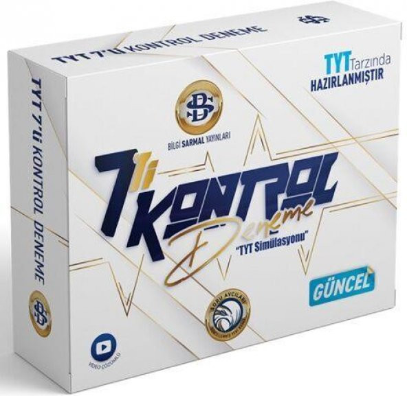 TYT Kontrol 7 li Deneme Bilgi Sarmal ürün görseli 1