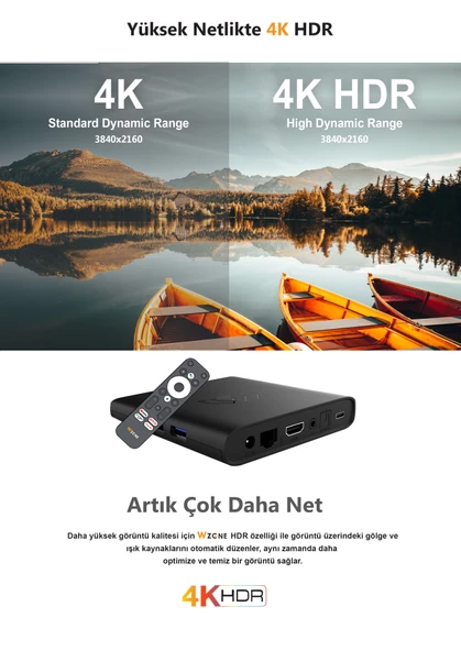 WZONE ANDROİD TV BOX - Resim 6
