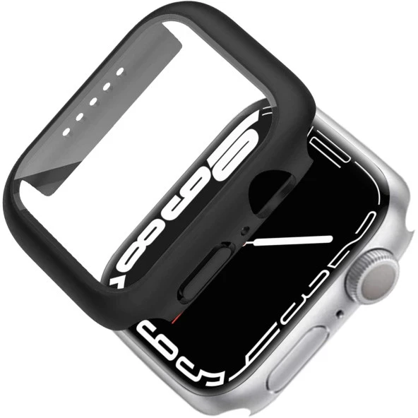 Apple Watch 7 41 Mm Uyumlu Kasa Ve Ekran Koruyucu 360 Tam Koruma Kılıf ürün görseli 1