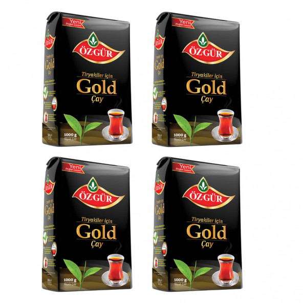 ÖZ-GÜR Gold Çay 1000 g x 4 Adet ürün görseli 1