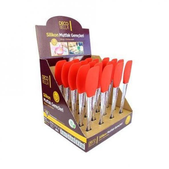Silikon Spatula Renkli 1 Adet - Resim 3