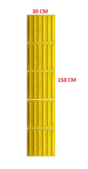 5 Adet Hissedilebilir Yürüme Yüzeyi (Uyarıcı Tip) Zemin İşaretleme 300*300 mm ürün görseli 1