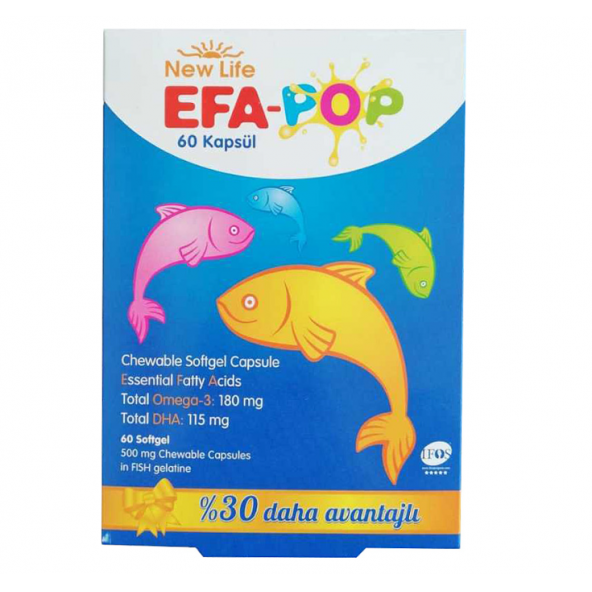 New Life EFA-Pop 60 Kapsül ürün görseli 1