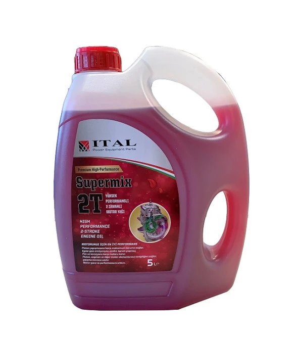 ITAL Süpermix 2 Zamanlı Motor Yağı 5 Litre – Profesyonel Performans ürün görseli 1