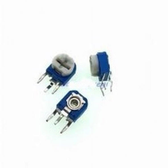 Yatık Trimpot RM063-104 100KOhm (Ayarlı Direnç) x 1 adet (rf105) ürün görseli 1