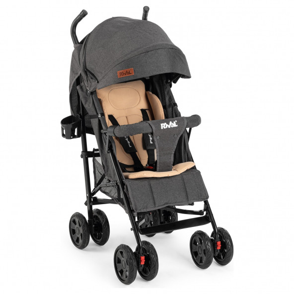 Rival RV111 Sweet Baston Bebek Arabası / Antrasit ürün görseli 1