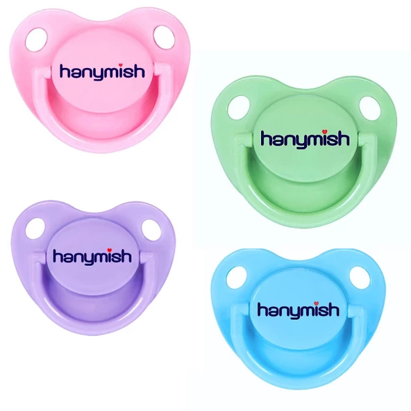 Hanymish 122 Rainbow Silikon Damaklı Emzik No 2 6-18 Ay ürün görseli 1