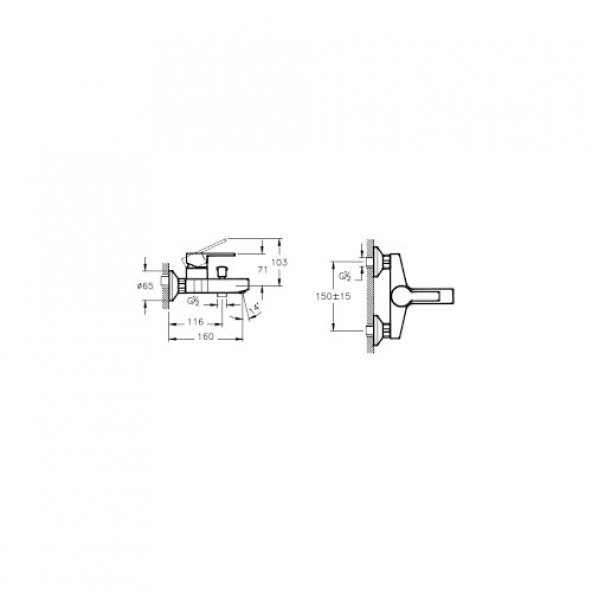 Artema Fold S Banyo Bataryası A42535 ürün görseli 1