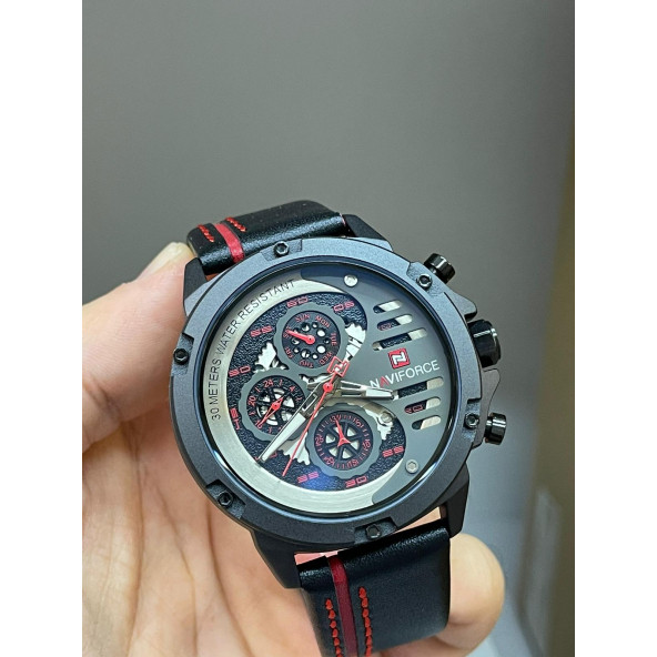 Naviforce Analog Deri Kordon Unisex Kol Saati ürün görseli 1