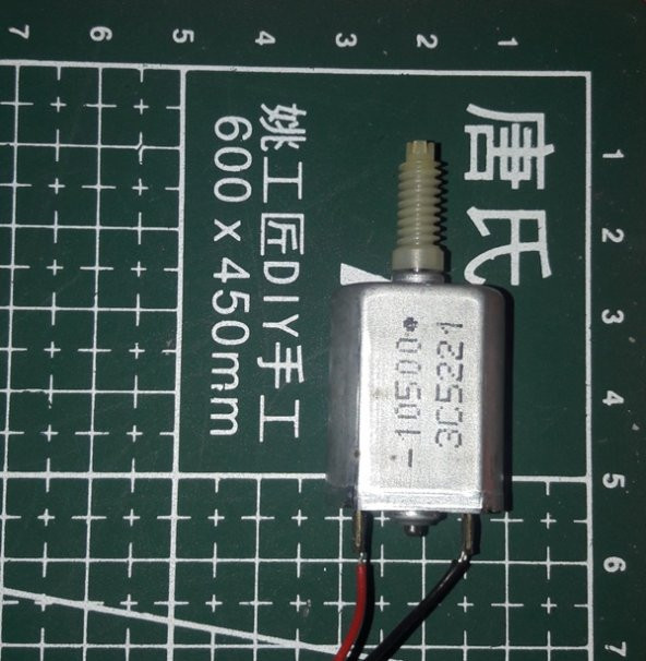 10500 Johnson DC 6-18V DC Motor - Plastik Dişli - Resim 2