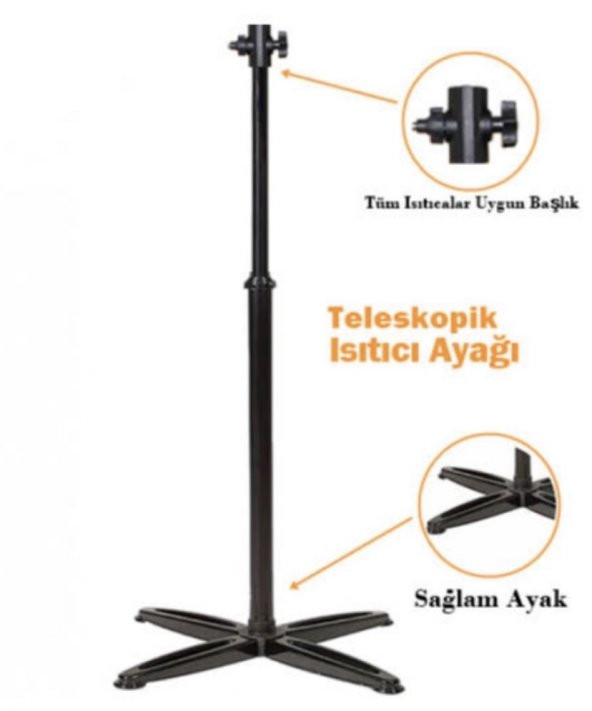 LÜXELL  UFO  UYUMLU ISITICI AYAĞI 1. KALİTE ürün görseli 1