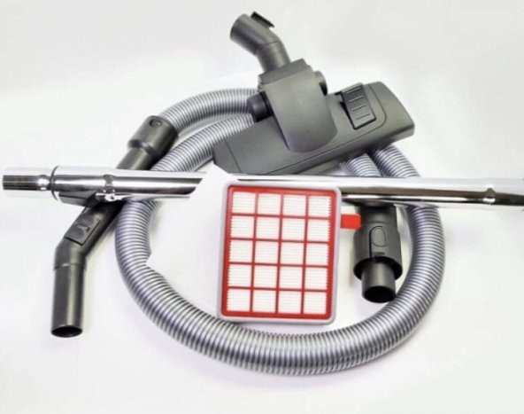 Fakir Ranger Electronic Süpürge uyumlu Set, muadil Hortum,Başlık, Teleskopik Boru, Hepa Filtre ürün görseli 1