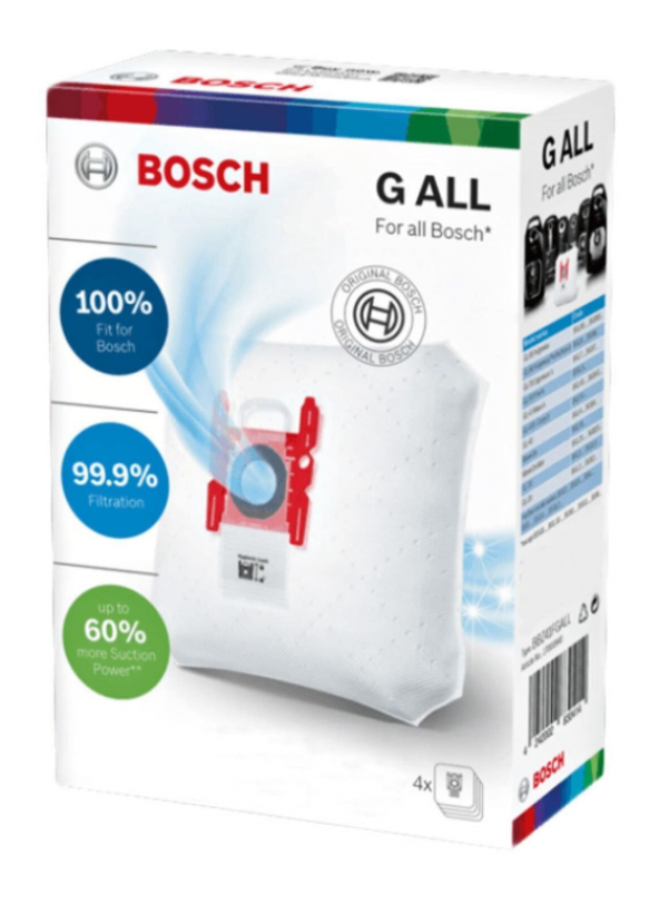 BOSCH SİEMENS PROFİLO G TİP SÜPÜRGE TORBASI SÜPER KALİTE ürün görseli 1