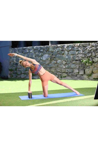 Slazenger Siyah Yoga Block - Resim 4