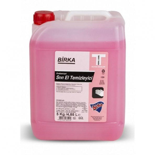 Birka Sıvı El  Temizleyici (Gül), 5 Kg. ürün görseli 1