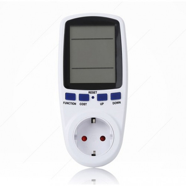 Wattmetre Priz Tipi 16A 3680W Enerji Sarfiyat Ölçer A55 ürün görseli 1