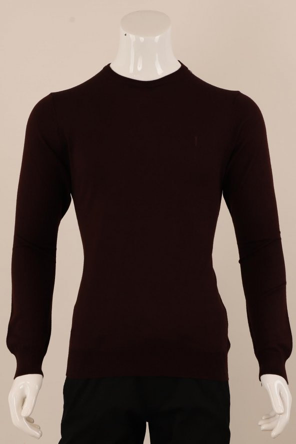 Slim Fit Yünlü Triko ürün görseli 1
