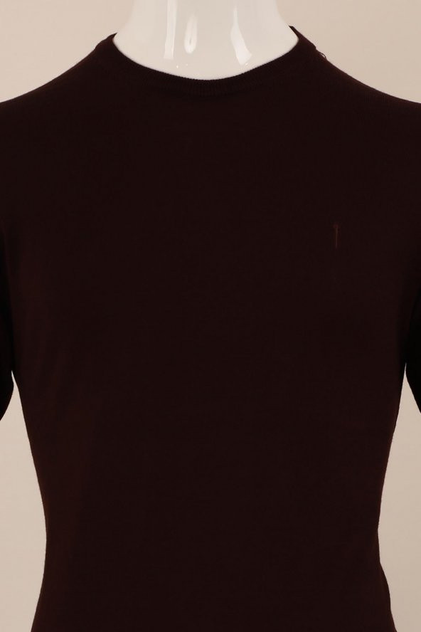 Slim Fit Yünlü Triko - Resim 7