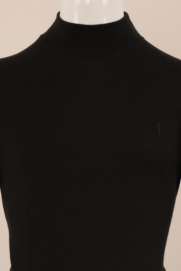 Slim Fit Yünlü Boğazlı Triko - Resim 11