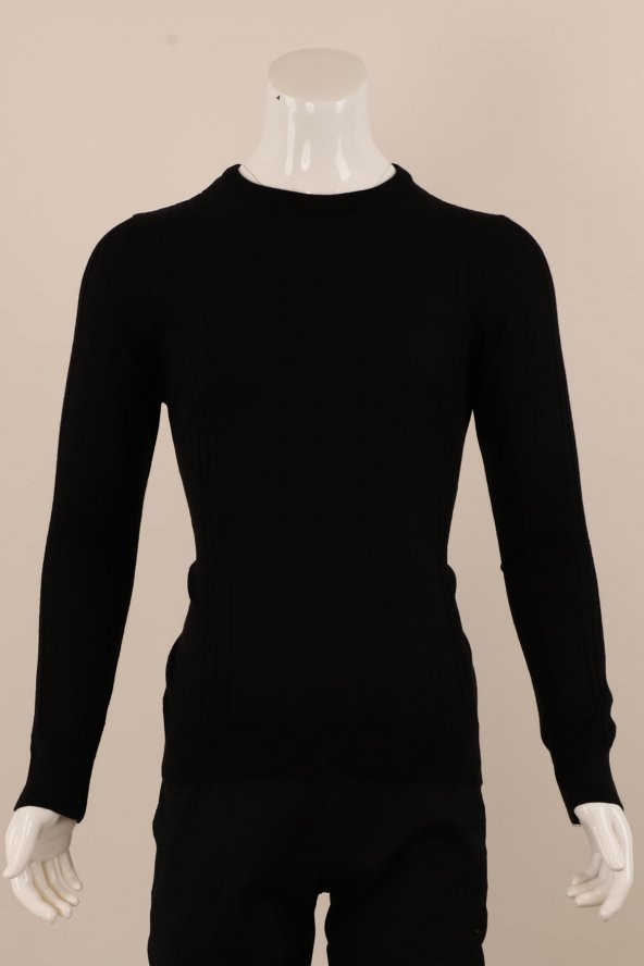Slim Fit Yünlü Triko - Resim 2