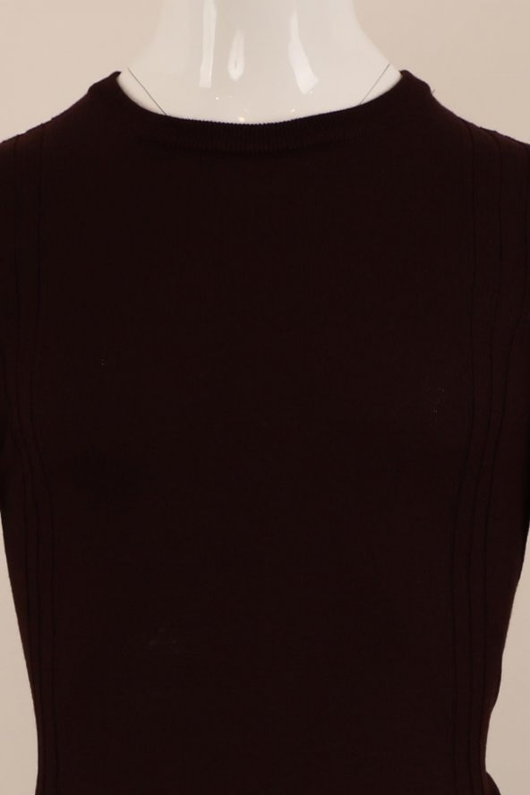 Slim Fit Yünlü Triko - Resim 7