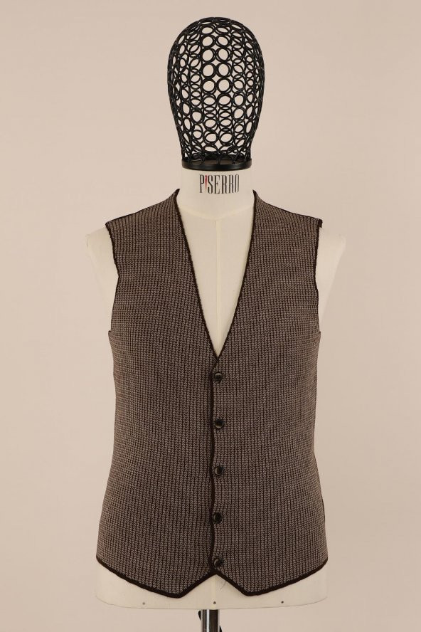 Slim Fit Yünlü Desenli Spor Triko ürün görseli 1