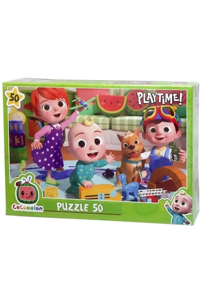 Laço Kids Cocomelon 50 Parça Puzzle Playtime, Çocuklar İçin Yapboz ürün görseli 1