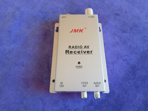 JMK Güvenlik Kamerası AV Alıcısı - Kablosuz Radio AV Receiver (Antensiz Sadece Cihaz) ürün görseli 1