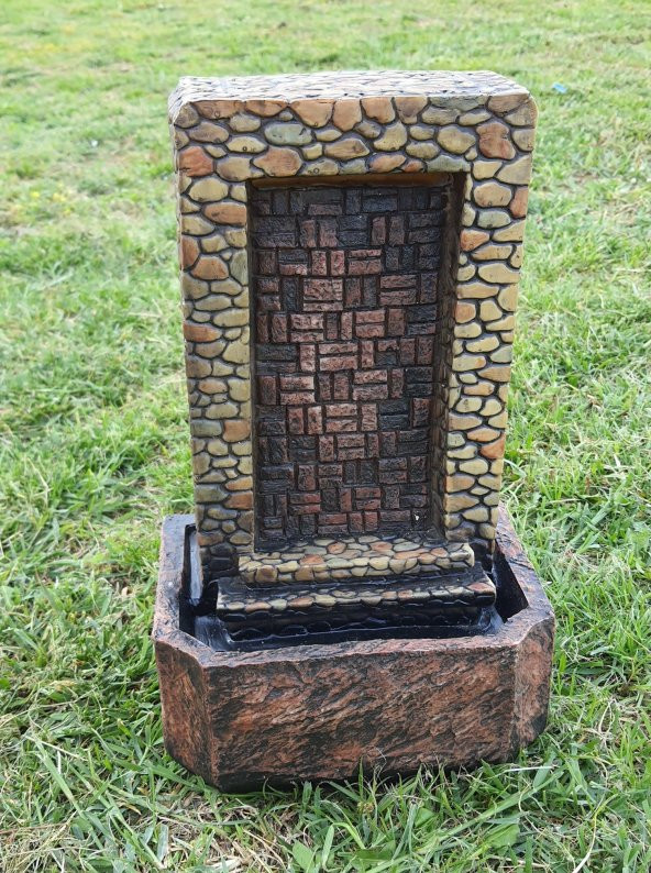 Ledli Dekoratif Şelale 35x21x14cm DW72127 - Masaüstü Şelale ürün görseli 1