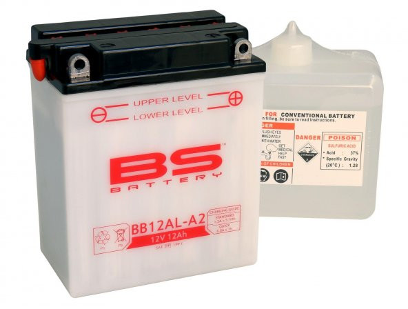 Bs Bb12al-A2 (Dry) 2000-2007 BMW F 650 CS Uyumlu Akü ürün görseli 1