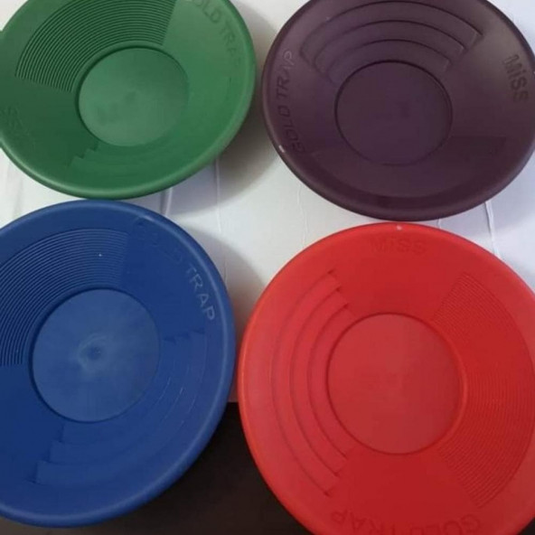 altın yıkama eleği tavası 35 cm çapında ürün görseli 1