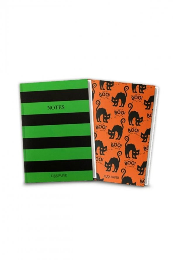 Notes Helloween Twins Defter (2 Defter Takım) - NULL ürün görseli 1