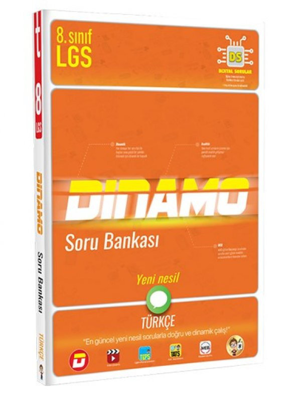 8. Sınıf Türkçe Dinamo Soru Bankası - Tonguç Yayınları ürün görseli 1