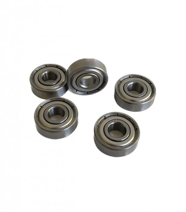 607 Minyatür Rulman 7x19x6 mm 10 Adet - 3D Yazıcı Rulmanı ürün görseli 1