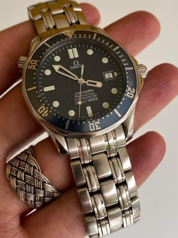 Omega Seamaster Chronometer 41mm Çelik Kordon Erkek Kol Saati 2. El ürün görseli 1