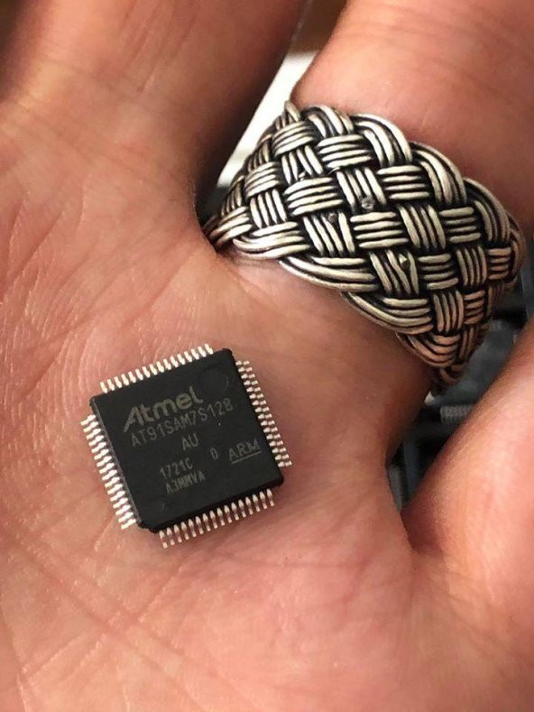 Atmel AT91SAM7S128 AU Mikroçip Entegre - Resim 2