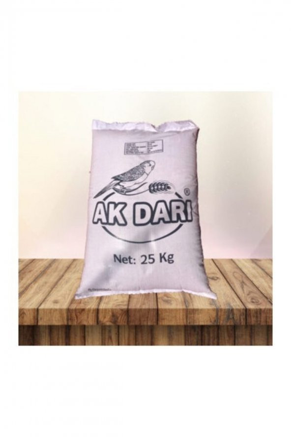 25 KG Ak Darı Muhabbet Kuşu Yemi ürün görseli 1