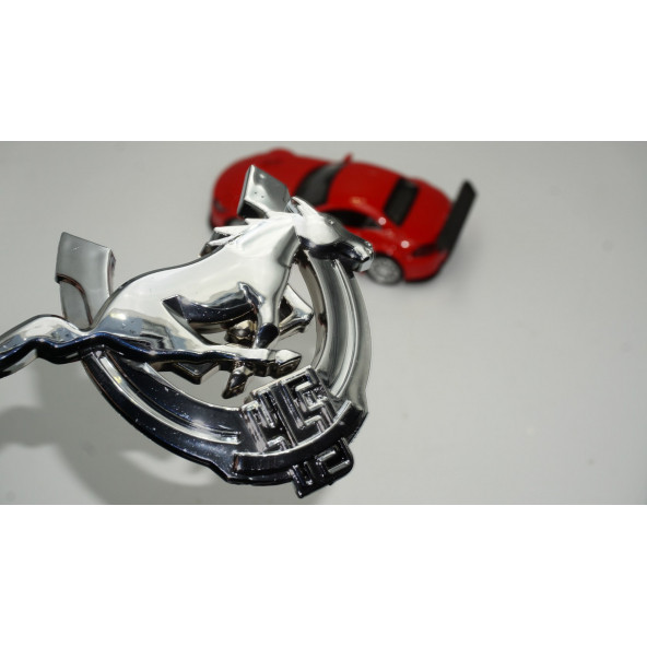 Ford Mustang 45.Yıl 2005 2009 3M 3D Krom ABS Logo Amblem ürün görseli 1