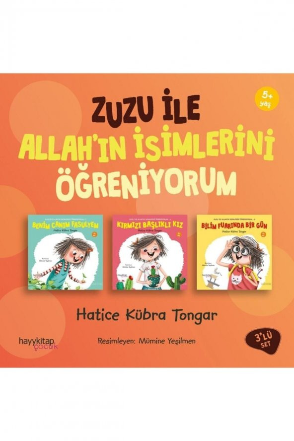 Zuzu Ile Allahın Isimlerini Öğreniyorum Seti-3 Kitap Takım ürün görseli 1