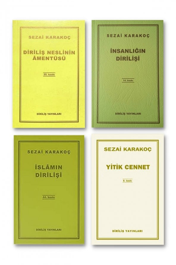 Yitik Cennet,islamın Dirilişi,diriliş Neslinin Amentüsü,insanlığın Dirilişi ürün görseli 1
