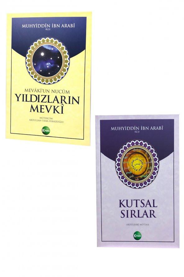 Yıldızların Mevki - Kutsal Sırlar (2 Kitap Set - Muhyiddin Ibn Arabi ürün görseli 1