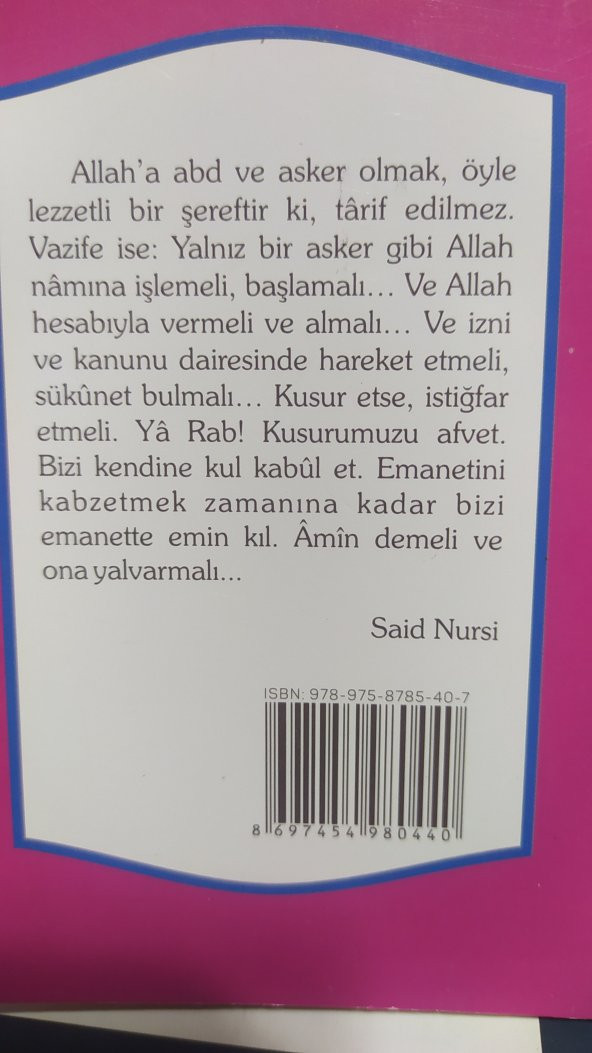 Küçük Sözler, Bediüzzaman Said Nursi - Resim 2