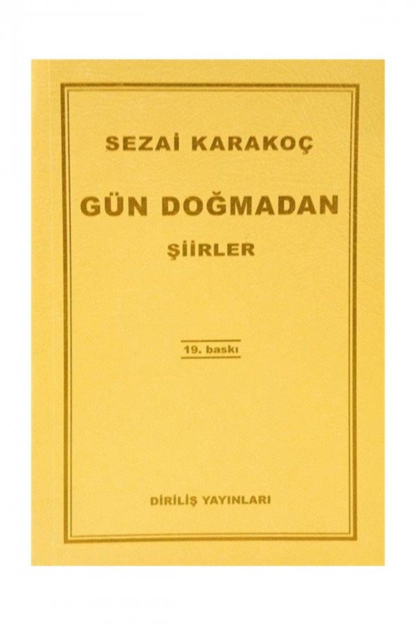 Gün Doğmadan ürün görseli 1