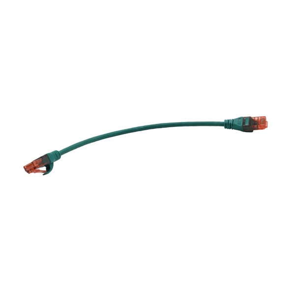 DİGİTUS PATCH CORD UTP CAT6 0.25 MT GRN (10'LU PAKET) - Resim 2