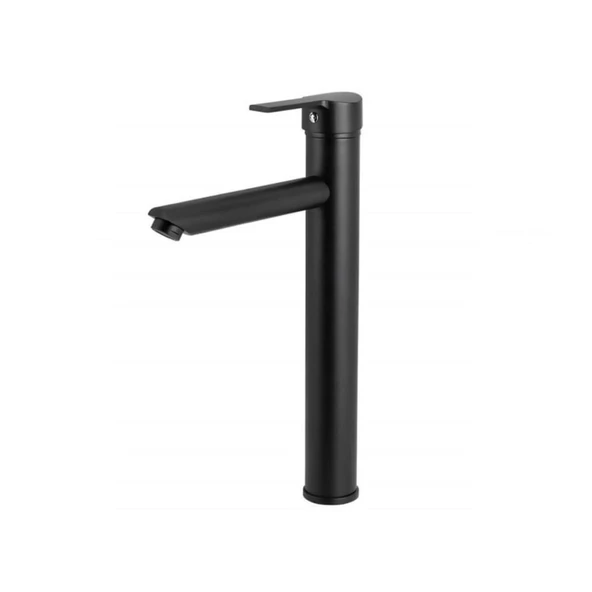 Venezia Hitit Mat Siyah Çanak Lavabo Bataryası ürün görseli 1