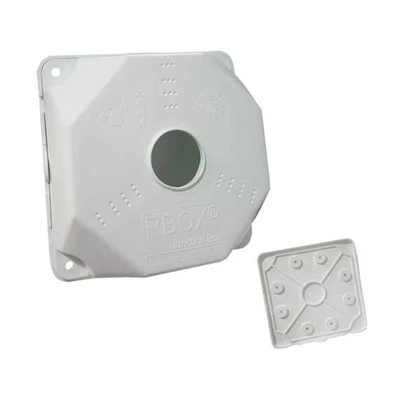 RBOX WX8 Juncition Duvar Buatı Kamera Montaj Buat Muhafaza Kutusu Taban Dahil Büyük Boy ürün görseli 1